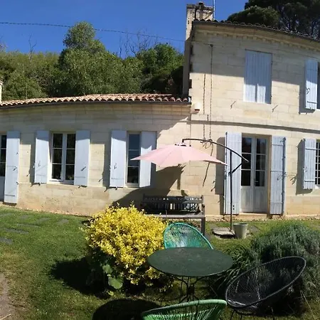 Le Pain De Lune Et D'hotes Avec Piscine * Bourg-sur-Gironde